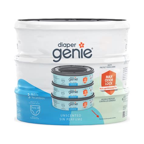 how many bags each duper genie|diaper genie how to use.